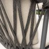 Taste by 4 Seasons stapelbare Manitoba dining chair antraciet - detail