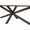 Taste by 4 Seasons Prado tuintafel antraciet met keramisch blad barrel 240 x 105 cm - detail