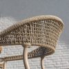 Taste by 4 Seasons stapelbare Sienna dining chair latte - detail