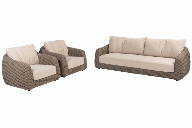 4 Seasons Outdoor Maxime Lounge-Set terre