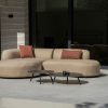 Flow Luna Chaise Loungesofa in Heather Chalk