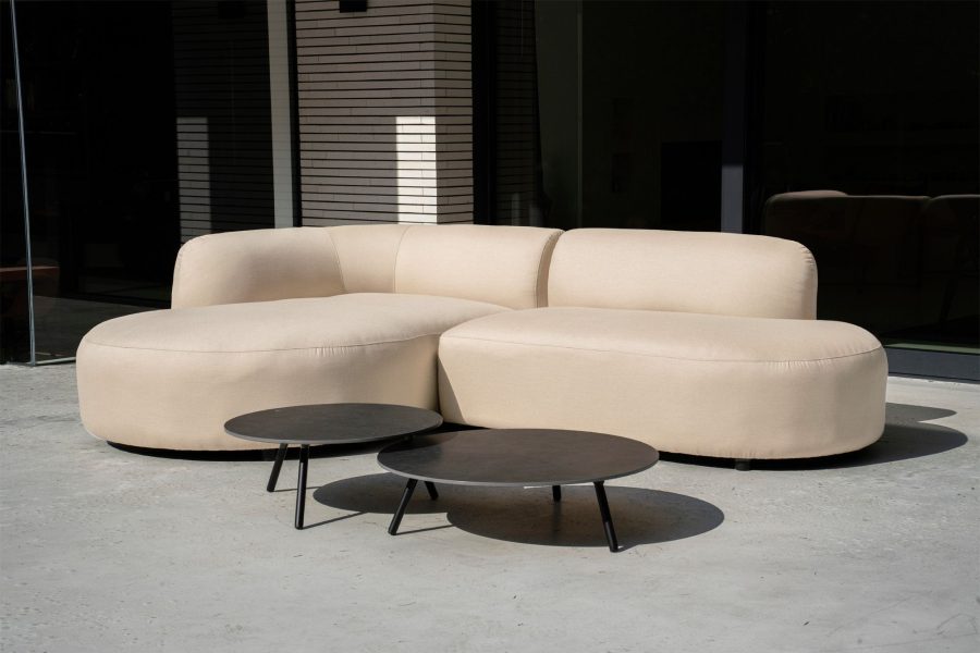 Flow Luna chaise loungebank heather chalk