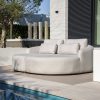 Flow Yavi daybed Insel Graumel chalk