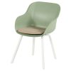 Hartman Le Soleil Element Gartenstuhl Sage green mit weißem Rahmen