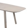 Taste by 4 Seasons Manolo tuintafel barrelvorm cloud met geprint keramisch blad 240 x 103 cm - detail