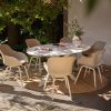 Hartman Le Soleil Element Gartenset Soft taupe mit weißem Rahmen