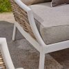 Apple Bee Milou Loungeset Oyster mit Monaco Tischen - Detail