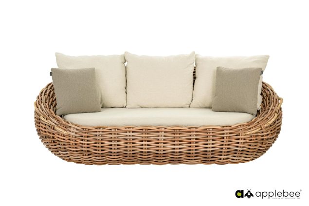 Apple Bee Cocoon Loungesofa Bouclé