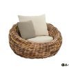 Apple Bee Cocoon Loungesessel Bouclé