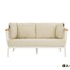 Apple Bee Condor 2-Sitzer Lounge-Sofa oyster