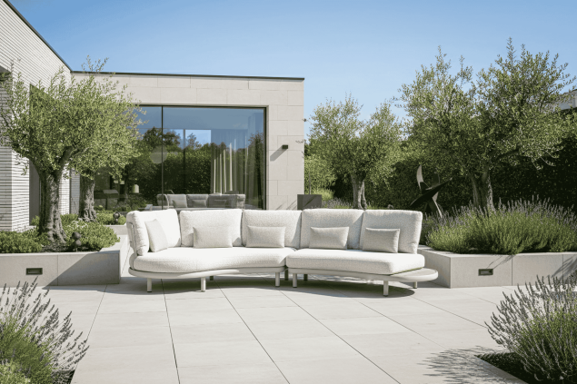 Tailor - Velvet Bloom Loungesofa Bouclé