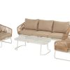 Hartman Corsica Loungeset mit Corsica Loungetisch120 x 60 x 40 cm