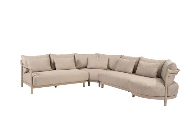 4 Seasons Outdoor Mykonos Lounge-Sofa latte