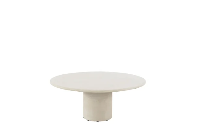 4 Seasons Outdoor Hampton mortex Low-Dining Gartentisch mit runder Platte Ø 160 cm