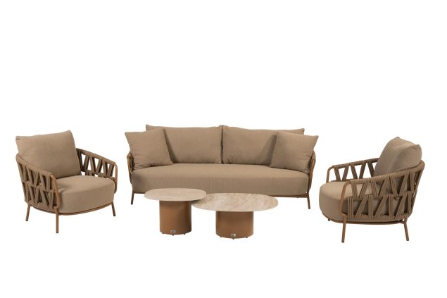 4 Seasons Outdoor Biarritz loungeset amber