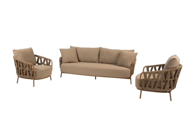 4 Seasons Outdoor Biarritz Loungeset Amber