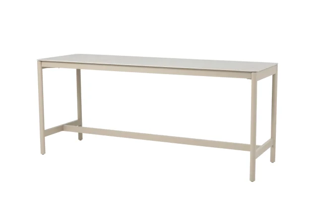Taste by 4 Seasons Soho Bartisch Latte mit Keramikplatte 220 x 75 cm