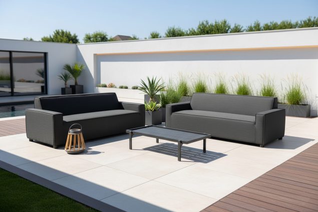 Flow. Club Sofagarnitur sooty