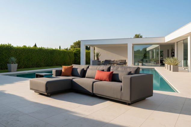 Flow. Lux 3-Sitzer-Sofa sooty * Sale *