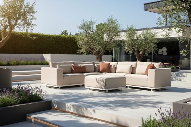 Flow. Lux Eckbank heather chalk