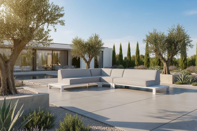 Flow. Sublime Loungeset lead chiné XL SALE