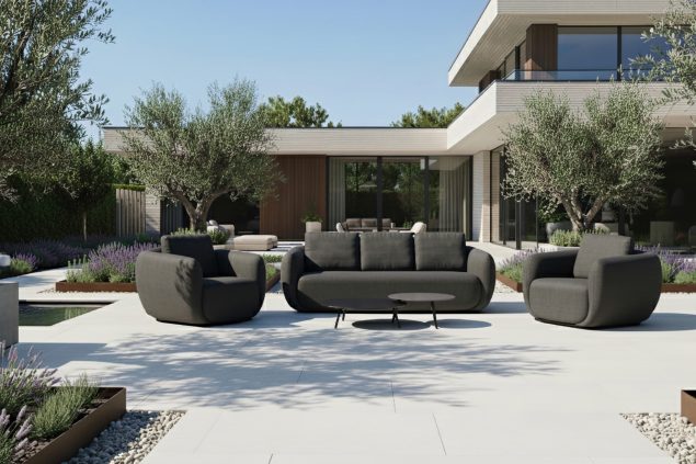 Flow Cosmo Sofagarnitur XL Sooty