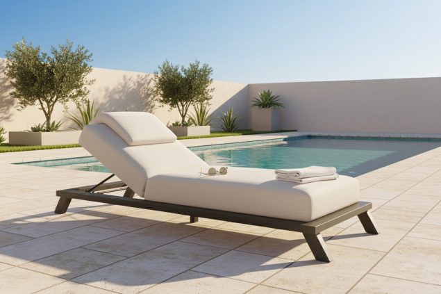 Flow. Crystal Daybed Graumel chalk