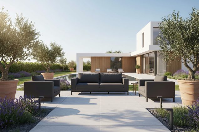 Flow. Square Loungeset Sooty