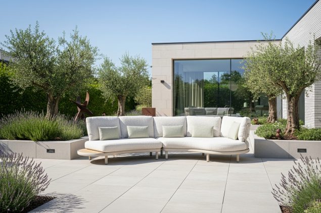 Tailor - Velvet Bloom Loungesofa Bouclé