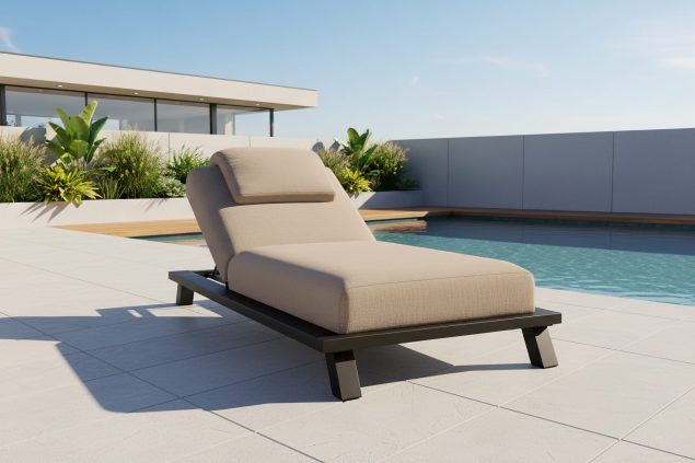 Flow. Crystal Liege taupe chiné