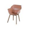 Hartman Sophie Element Gartenstuhl Italian terre mit Teakholzrahmen