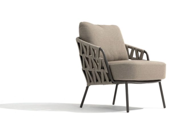 4 Seasons Outdoor Mallorca niedriger Gartenstuhl terre