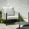 Flow. Ventura Lounge-Sessel Graumel Chalk