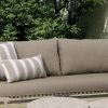 4 Seasons Outdoor Bermuda 3-Sitzer-Lounge-Sofa Latte
