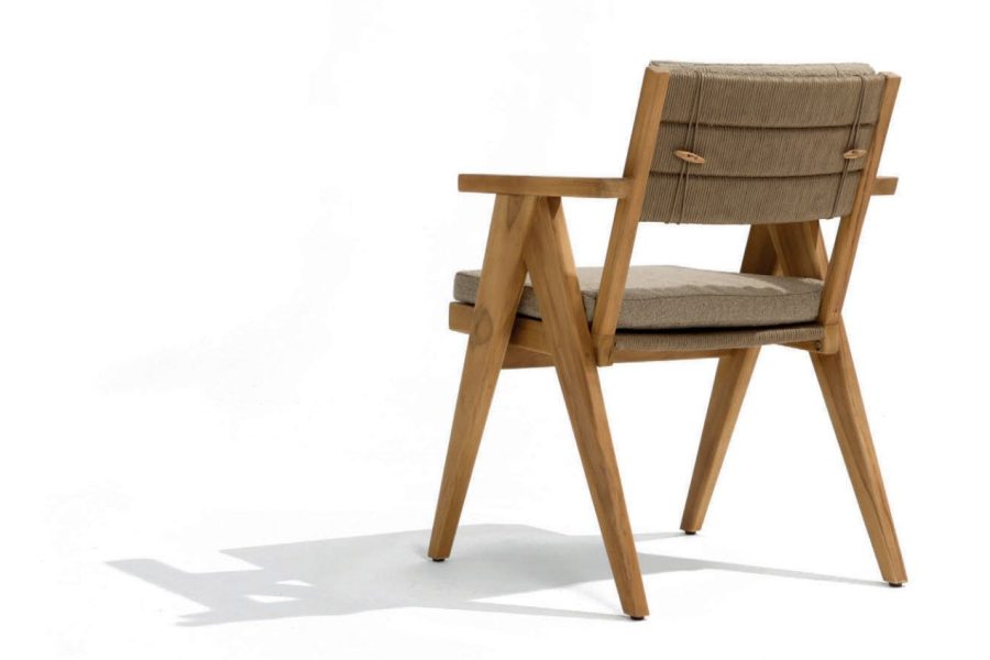 4 Seasons Outdoor Mats Teakholz-Gartenstuhl