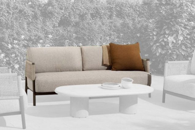 4 Seasons Outdoor Savanne Loungesofa terre