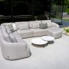 Flow Yavi Ecksofa XL Graumel chalk