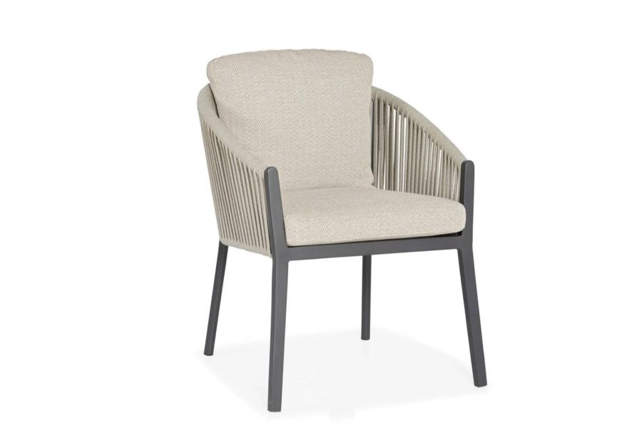 Suns Avero Gartenstuhl Royal grey Fishbone weaving camel sand - natur