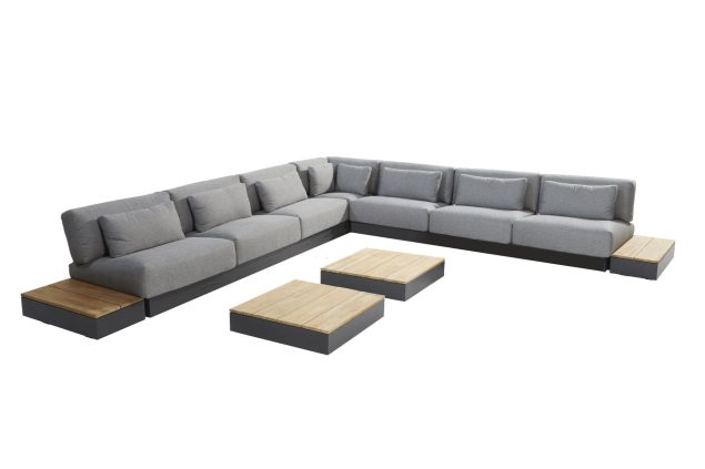 4 Seasons Outdoor Ibiza platform Lounge-Set Super XL * SALE *