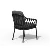 Tierra Outdoor Natal Gartenstuhl charcoal