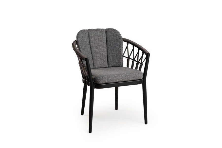 Tierra Outdoor Santa Fe Gartenstuhl charcoal