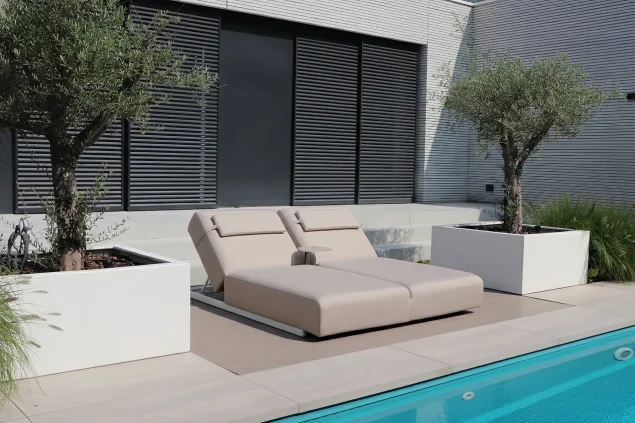 Flow Lio Doppelliege Heather chalk