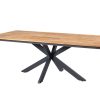 4 Seasons Outdoor Minerva Tisch mit Teakholzplatte 220 x 95 cm