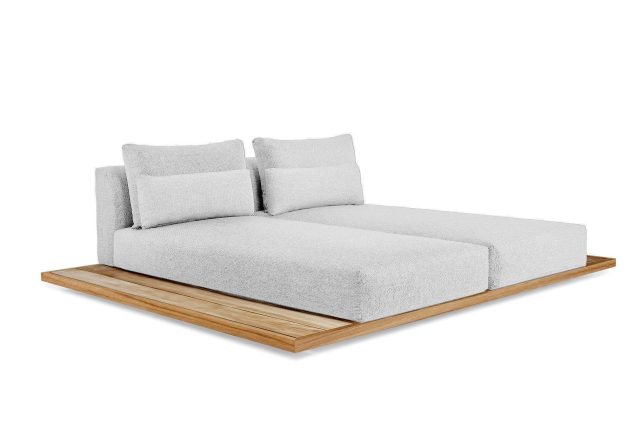 Suns Aspen Sonnenliege Soft grey