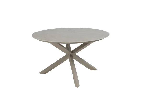 Taste by 4 Seasons Prado Gartentisch latte mit Keramikplatte Ø 130 cm
