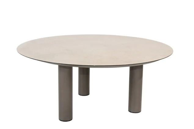 Taste by 4 Seasons Donato Low-Dining-Gartentisch Terre mit bedruckter Keramikplatte Ø 160 cm
