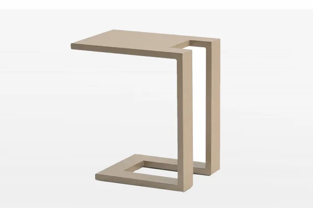 Flow U Beistelltisch Tuscan Sand