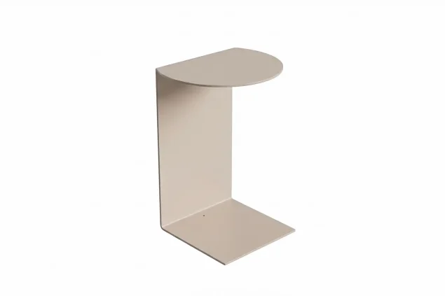 Flow U Beistelltisch Tuscan Sand organisch