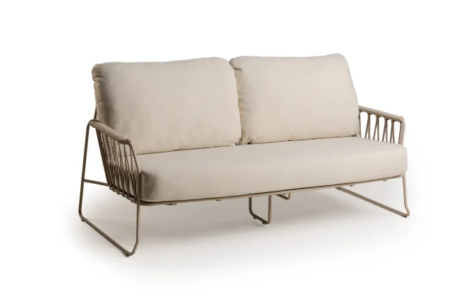 Tierra Outdoor Rivera Loungesofa Champagner