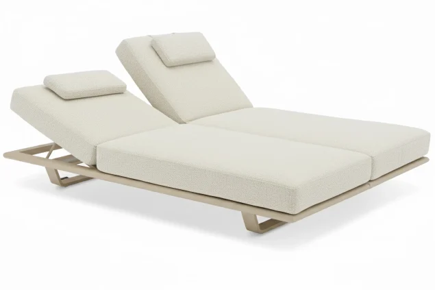 Tailor Sorèn 2-Personen-Liege beige/sandfarben